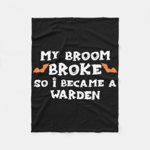 Cobertor De Velo Minha Broom Quebrou Então Eu Me Tornei Um Warden H