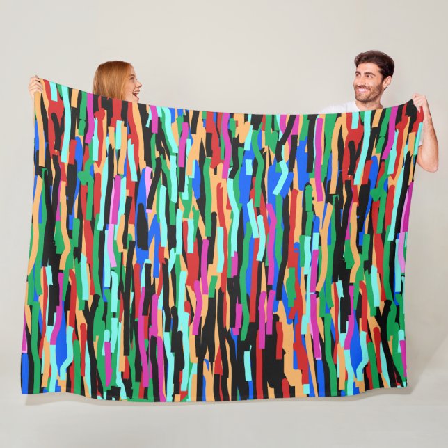 Cobertor De Velo MINHA CANVAS RAINY Fleece Blankets! (In Situ)