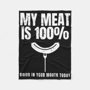 Cobertor De Velo Minha Carne Está Indo 100% No Seu Chef De Churrasc