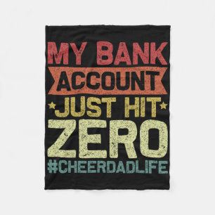 Cobertor De Velo Minha Conta Bynk Basta Acertar Pai Zero Cheer - Or