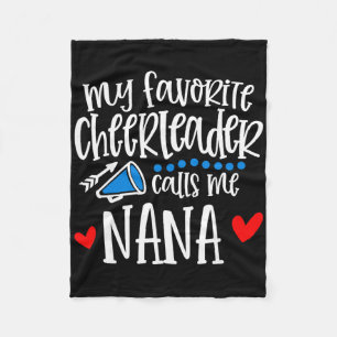 Cobertor De Velo Minha líder de torcida favorita me chama de Nana,