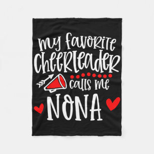 Cobertor De Velo Minha líder de torcida favorita me chama de Nona,