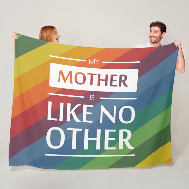 Cobertor De Velo Minha mãe é como nenhuma outra (In Situ)