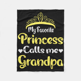 Cobertor De Velo Minha Princesa Favorita Me Chama De Vovô Avô 