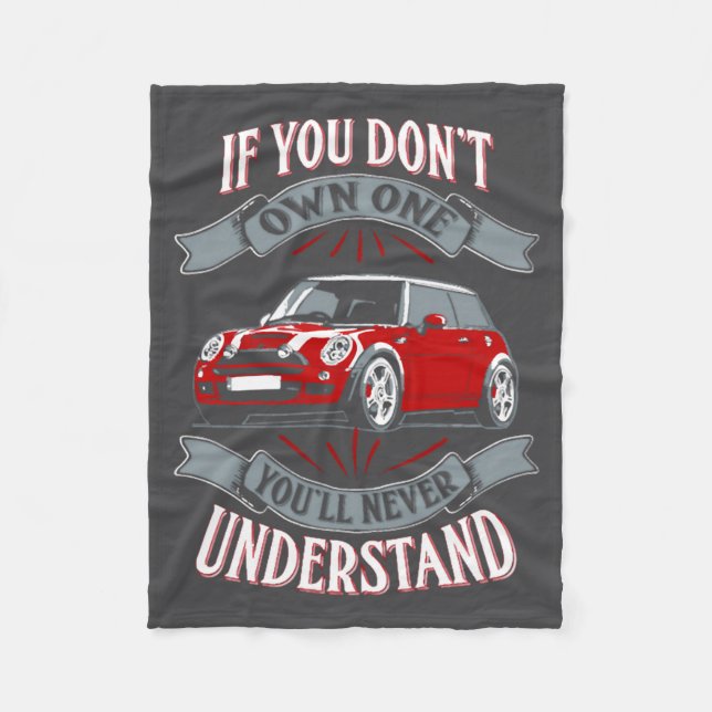 Cobertor De Velo Mini Cooper Mini Cooper You Dont Own One Mi  (Frente)