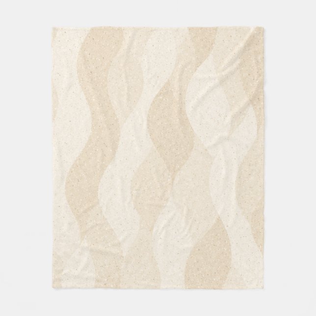 Cobertor De Velo Minimal Grain Texture ,Soft, Neutral pattern (Frente)