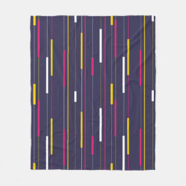 Cobertor De Velo Minimalist Modern Stripes