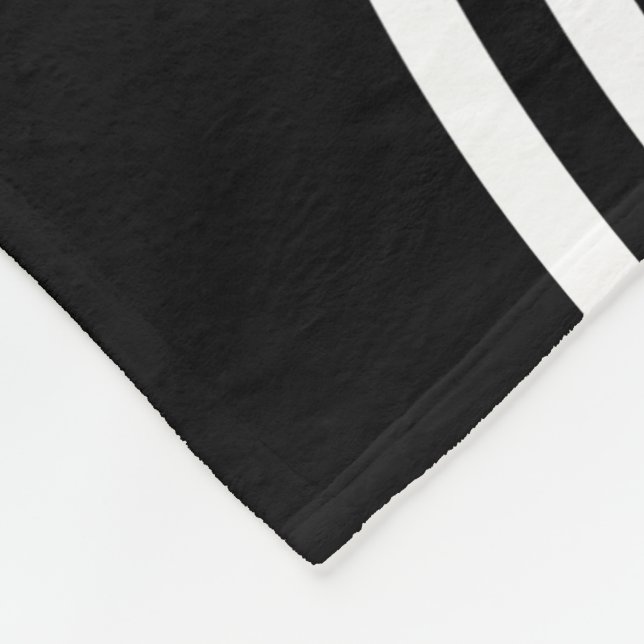 Cobertor De Velo Mínimo de Folheto de Folha do Círculo Preto e Bran (Quina)