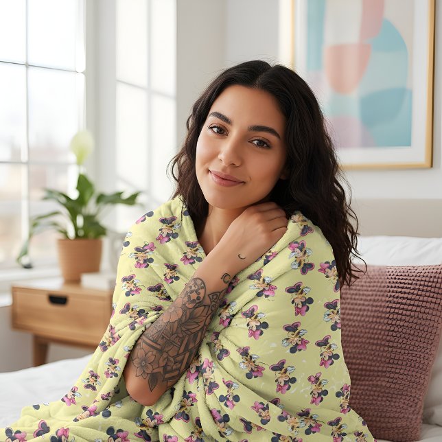 Cobertor De Velo Minni Fleece Blanket (Criador carregado)