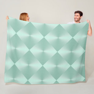 Cobertor De Velo Mint Green Fleece Blanket