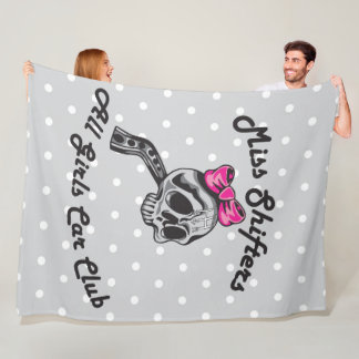 Cobertor De Velo Miss Shifters Fleece Blanket
