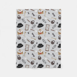 Cobertor De Velo Mistério Crianças Secretas Agente Espião Tema do D