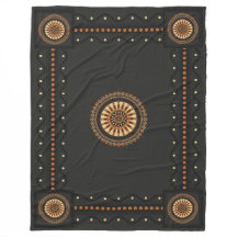 Mística de Roda Solar Negra Etruscana Buchero