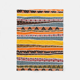 Cobertor De Velo Mistura africana do teste padrão