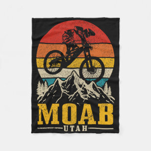 Cobertor De Velo Moab Utah Bicicleta De Montanha Vintage Mtb Downhi