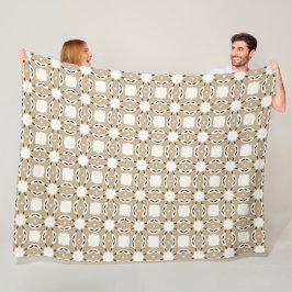 Cobertor De Velo Mocha Swirl Fleece Blanket
