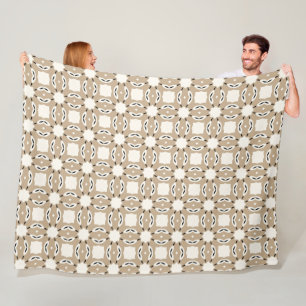 Cobertor De Velo Mocha Swirl Fleece Blanket