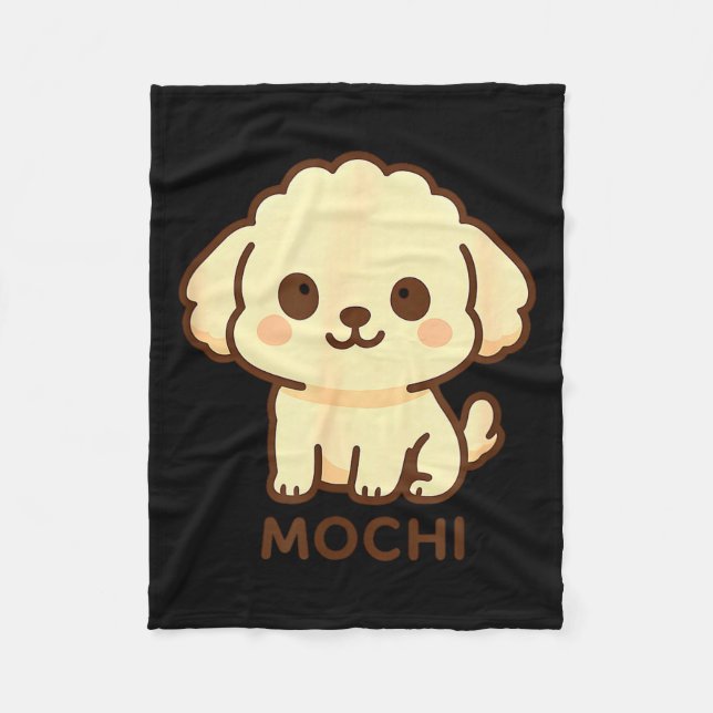 Cobertor De Velo Mochi Dog Toy Odle  (Frente)