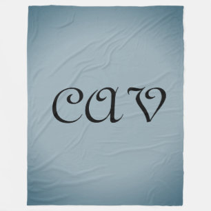 Cobertor De Velo Mochila com texto desenhado