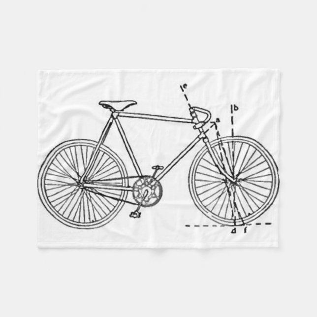 Cobertor De Velo Modelo da bicicleta (Frente (Horizontal))