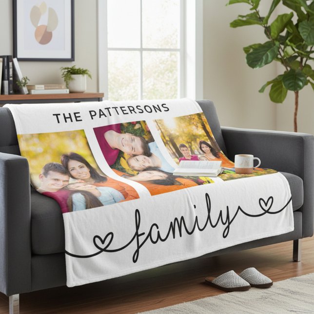 Cobertor De Velo Modelo de Foto de Família 3 Script Personalizado (Criador carregado)