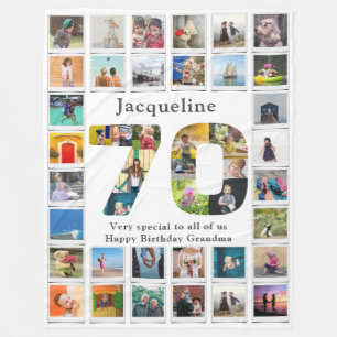 Cobertor De Velo Modelo de Fotografia da Família de Aniversário do 