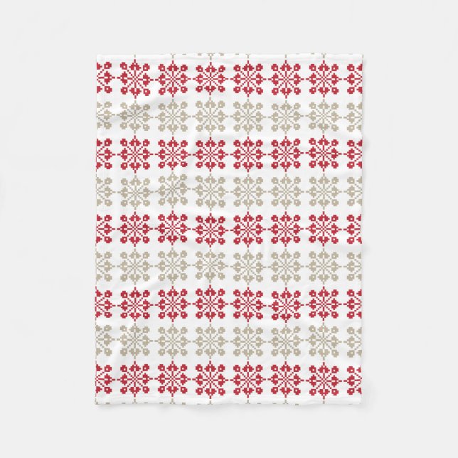 Cobertor De Velo Modelo geométrico VI do sinal SUN letão tradiciona (Frente)