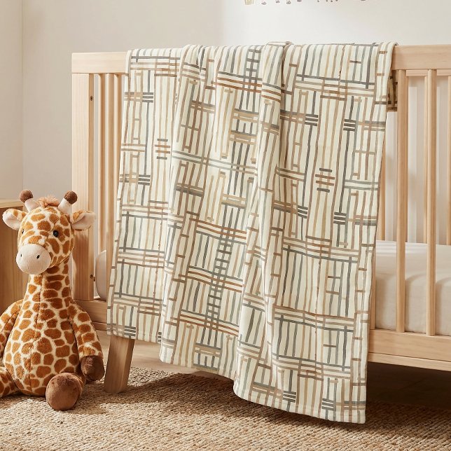 Cobertor De Velo Modern Boho Linear Geometric ID1276 (Criador carregado)