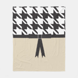 Cobertor De Velo Modern Houndstooth
