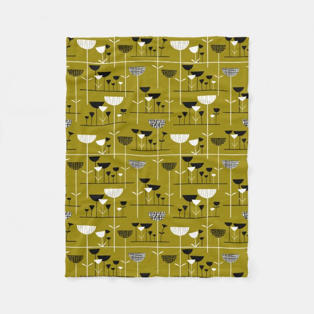 Cobertor De Velo Modern Jazz - Dourado Brown 988501 (Frente)