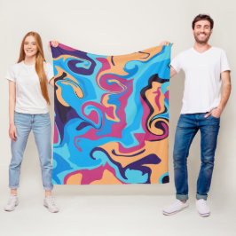 Cobertor De Velo Modern Swirl