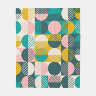 Cobertor De Velo Modern vintage abstract seamless geometric pattern