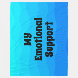 Cobertor De Velo moderna tipografia simples elegante aqua azul engr