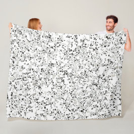 Cobertor De Velo Moderno White Terrazzo