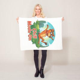 Cobertor De Velo Modo de Cachorro Folha