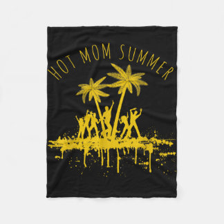 Cobertor De Velo Modo de férias de verão da mãe quente amo mães que