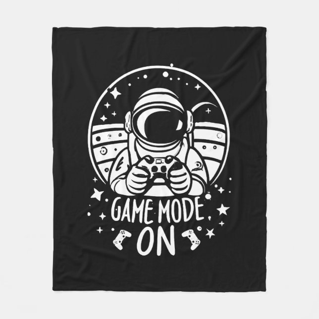 Cobertor De Velo modo de jogo astronauta (Frente)