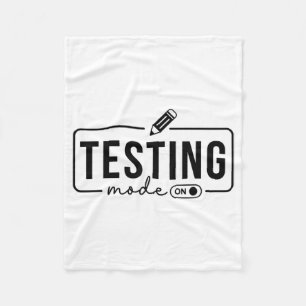 Cobertor De Velo Modo De Teste De Camisa De Professores De Dia Em P