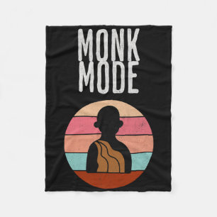 Cobertor De Velo Modo Monge, Zen E Yoga, Meditação, budista, Retrô