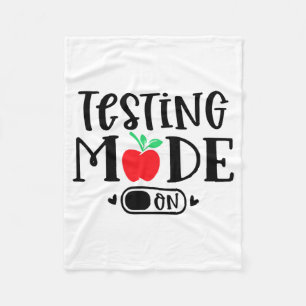 Cobertor De Velo Modo No Último Dia Do Professor No Dia Do Teste Es