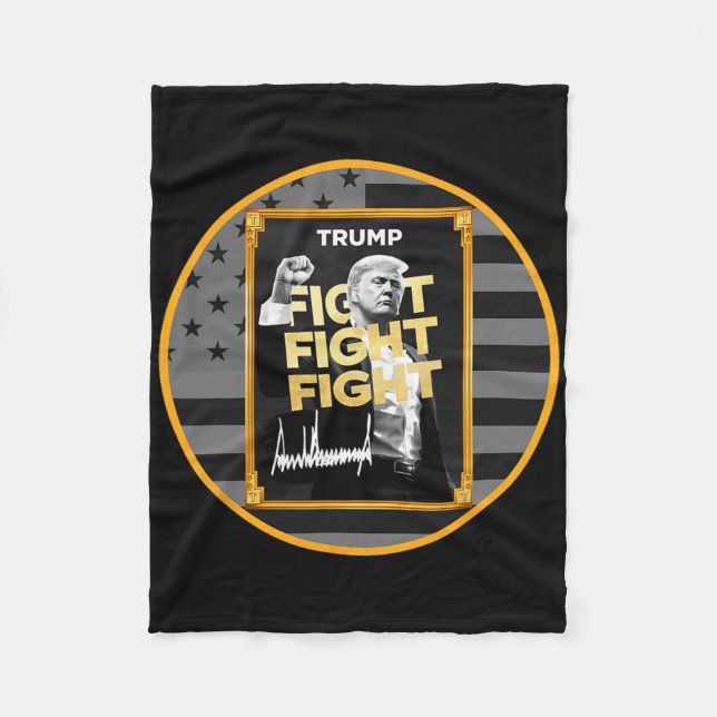 Cobertor De Velo Moeda Meme do Presidente Trump Criptomoeda Meme En (Frente)