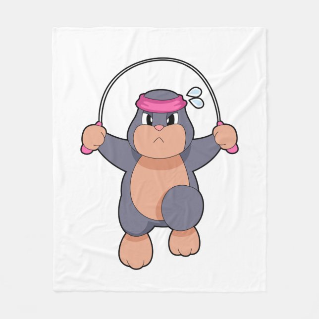 Cobertor De Velo Mole Malhação Rope (Frente)