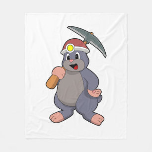 Cobertor De Velo Mole with Pickaxe
