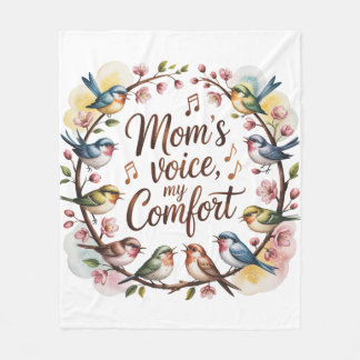 Cobertor De Velo Mom’s Voice, My Comfort