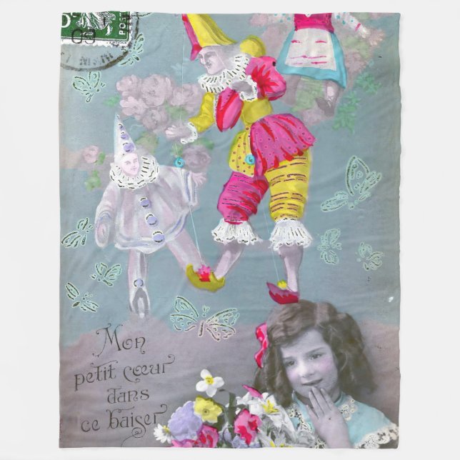 Cobertor De Velo Mon petite coeur dans ce baiser 2 (Frente)