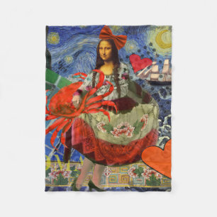 Cobertor De Velo Mona Lisa