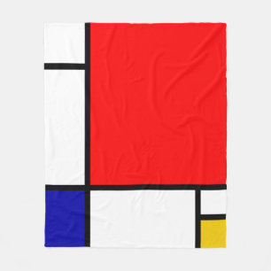 Cobertor De Velo Mondrian 1