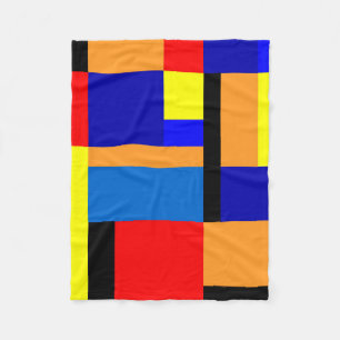 Cobertor De Velo Mondrian #35