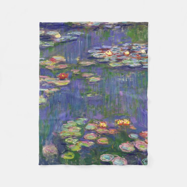Cobertor De Velo Monet Water Lily - Pintura de plataforma (Frente)