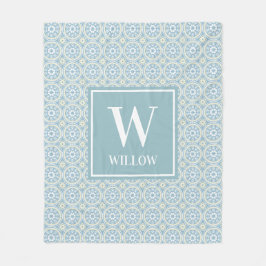 Cobertor De Velo Monograma da família moderna